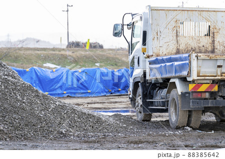 土木工事現場 88385642