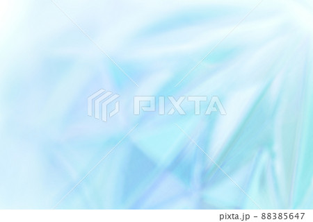 淡いブルー系のシンプルで幻想的な抽象的模様の背景素材 88385647