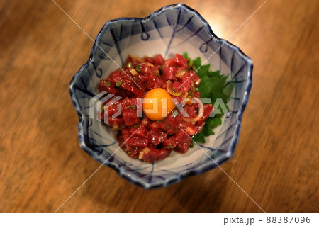 馬肉のユッケ（青森県十和田市） 88387096