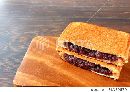 あんこホットサンド つぶあんホットサンド あんこホットサンド つぶあんホットサンド 88389670