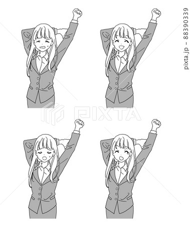 仕事終わりの女性社員 仕事終わりの女性社員 88390339