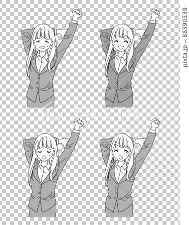 仕事終わりの女性社員 仕事終わりの女性社員 88390339