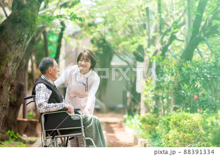 車椅子 介護 新緑 シニア 車椅子 介護 新緑 シニア 88391334