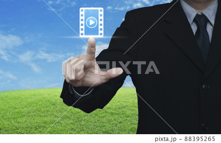 Business cinema online concept 88395265