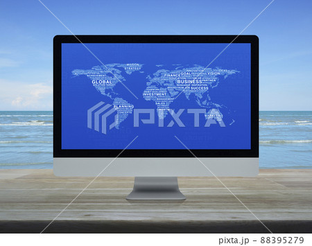 Global business online concept, Elements of this image furnished by NASA Global business online concept, Elements of this image furnished by NASA 88395279