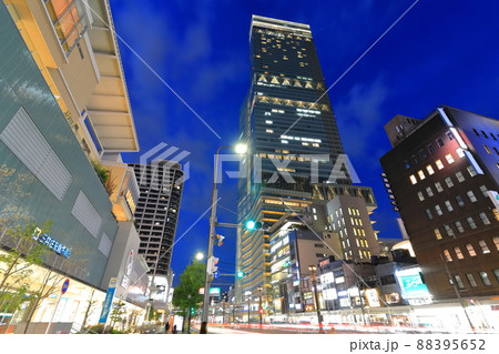 【大阪府】あべのハルカスの夜景（天王寺） 88395652