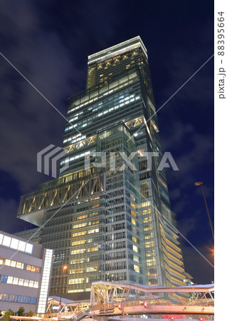 【大阪府】あべのハルカスの夜景(天王寺) 【大阪府】あべのハルカスの夜景(天王寺) 88395664