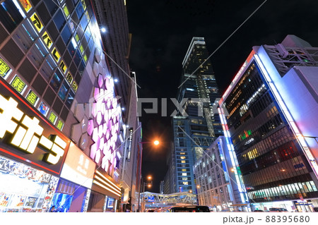 【大阪府】あべのハルカスの夜景(天王寺) 【大阪府】あべのハルカスの夜景(天王寺) 88395680