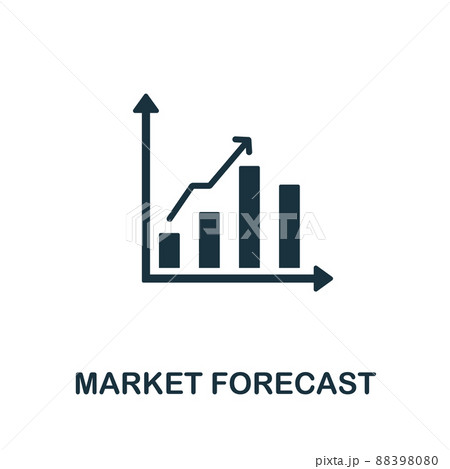Market Forecast flat icon. Colored element sign from finance management collection. Flat Market Forecast icon sign for web design, infographics and more. Market Forecast flat icon. Colored element sign from finance management collection. Flat Market Forecast icon sign for web design, infographics and more. 88398080