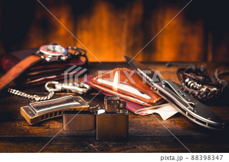 metal lighter with windproof 88398347