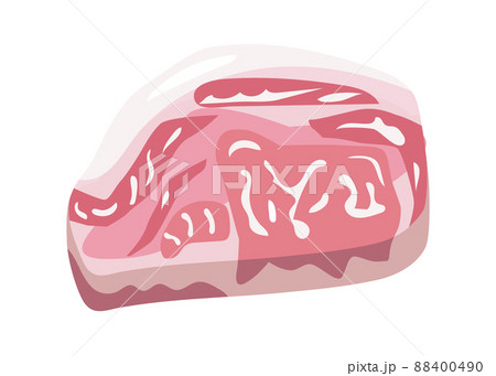豚肉　イラスト 88400490