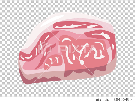 豚肉　イラスト 88400490