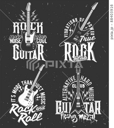 Rock music t-shirt design vintage festival Vector Image