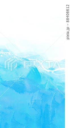 海 水彩 背景イラスト 海 水彩 背景イラスト 88406612