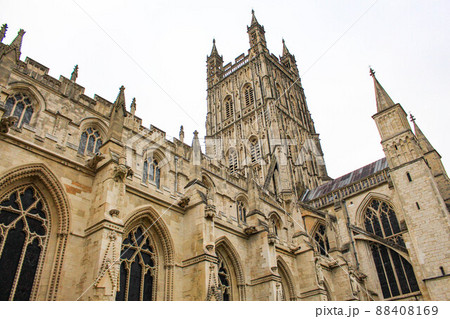 【グロスター】グロスター大聖堂 外観 【グロスター】グロスター大聖堂 外観 88408169