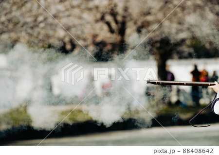 火縄銃の射撃 88408642