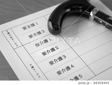 要介護認定　介護保険制度 88409464