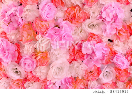 バラの花の背景素材 バラの花の背景素材 88412915