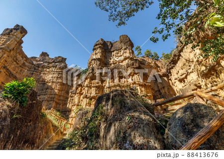 Pha Cho,Pha Chor is a cliff located in Mae Wong National Park. Chiang Mai Province, Thailand Pha Cho,Pha Chor is a cliff located in Mae Wong National Park. Chiang Mai Province, Thailand 88413676
