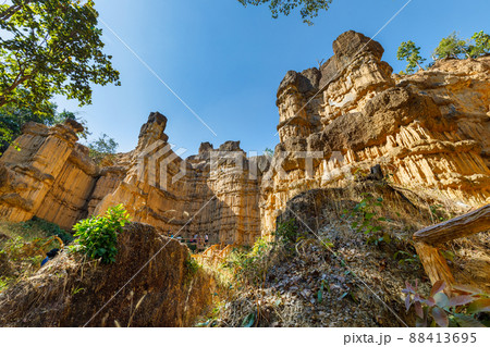 Pha Cho,Pha Chor is a cliff located in Mae Wong National Park. Chiang Mai Province, Thailand Pha Cho,Pha Chor is a cliff located in Mae Wong National Park. Chiang Mai Province, Thailand 88413695