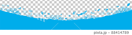 Okinawa sea bright turquoise arc 88414789
