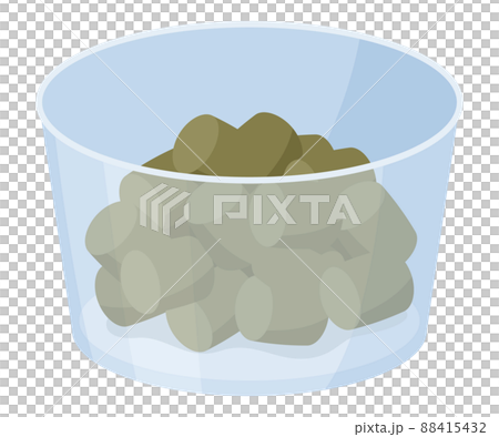 動物園のえさやりの餌のイラスト_カップ 88415432