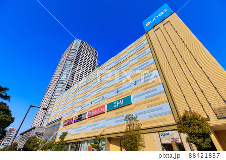 東京 墨田区の都市風景 オリナス錦糸町とブリリアタワー東京 東京 墨田区の都市風景 オリナス錦糸町とブリリアタワー東京 88421837