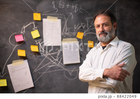 Portrait of businessman in office 88422049