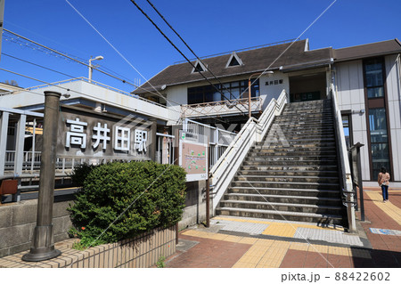 関西本線　高井田駅 88422602