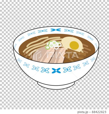 醬油拉麵的插圖 醬油拉麵的插圖 88422823