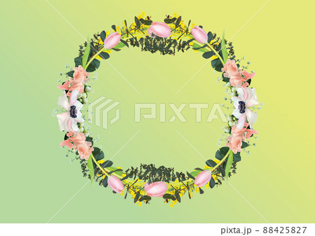 春の花のリース 春の花のリース 88425827