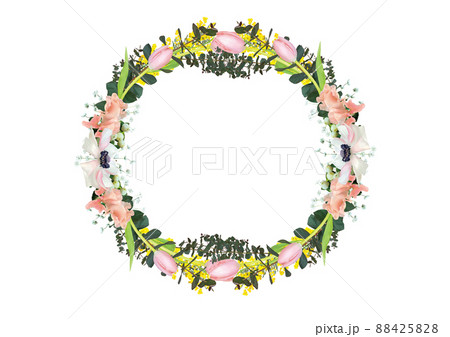 春の花のリース 春の花のリース 88425828
