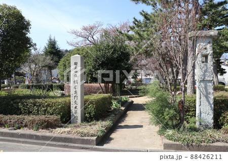 福井藩士 橋本左内の墓所がある左内公園 88426211