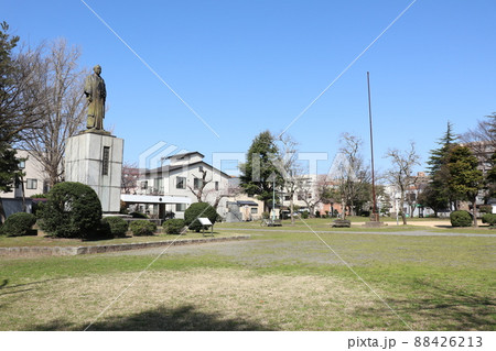 福井藩士 橋本左内の墓所がある左内公園 88426213