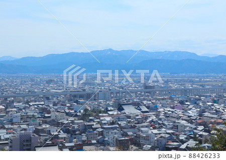 足羽山から望む福井の町並み 88426233