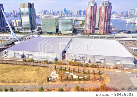 東京ビッグサイト青海展示棟全景 東京ビッグサイト青海展示棟全景 88426603
