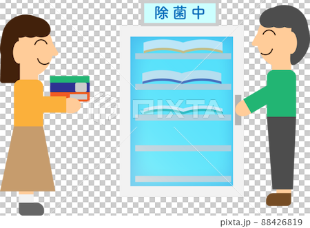 對書籍進行消毒的機器的圖像 對書籍進行消毒的機器的圖像 88426819