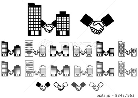 M&A、業務提携、協業、買収等のイメージアイコン M&A、業務提携、協業、買収等のイメージアイコン 88427963