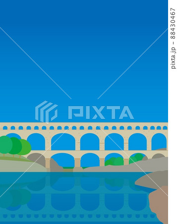 ポン・デュ・ガール pont du gard フランス france ポン・デュ・ガール pont du gard フランス france 88430467