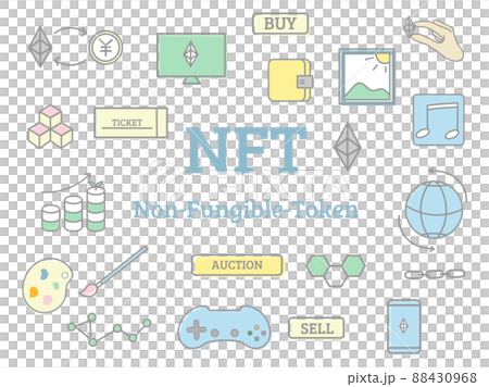Icon illustrations related to NFT 88430968
