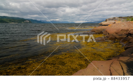 Panoramic view to Altafjorden, finnmark, Norway Panoramic view to Altafjorden, finnmark, Norway 88433957