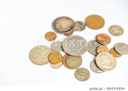 北米とメキシコの古い硬貨 北米とメキシコの古い硬貨 88434994