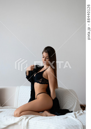 Attractive female with firm buttocks Attractive female with firm buttocks 88440126