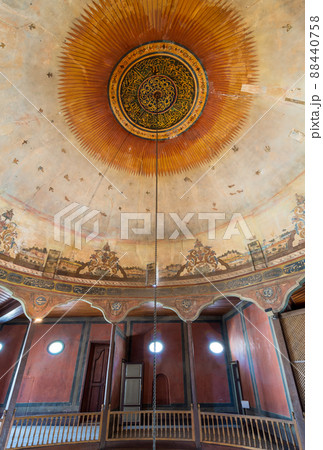 Whirling Dervishes Ceremony hall at the Mevlevi Tekke, old abandoned hall for the Whirling Dervishes, Cairo, Egypt 88440758