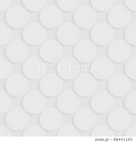 Seamless gray background from circles, vector illustration. 88441105