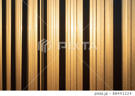 texture of zinc texture with sunlight for background, gold zinc for advertising background, zinc texture with sun light. 88441224