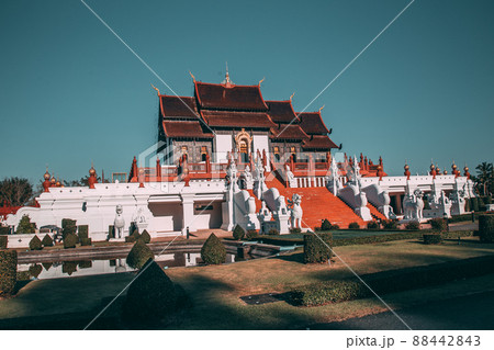 Royal Park Rajapruek, botanical garden and pavilion in Chiang Mai, Thailand 88442843