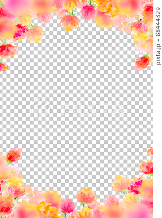 カーネーション　母の日　背景素材 88444329