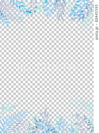 Leaf frame blue system 88445593