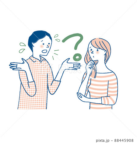 外国語が通じなくて困る日本人男性 88445908